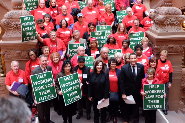 AARP Lobby Day: Volunteers Urge Retirement Savings, Elder Financial Protection, Caregiver Help